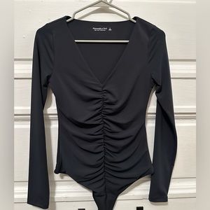 Abercrombie & Fitch Soft Ruched Bodysuit
